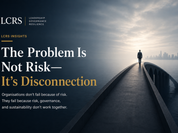 The Problem Is Not Risk - It’s Disconnection